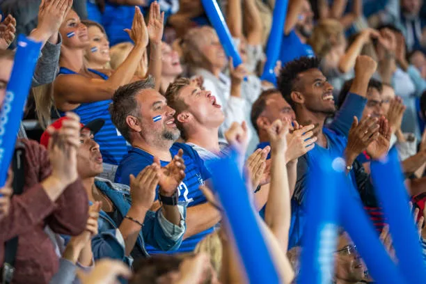 世界杯球迷热情欢呼